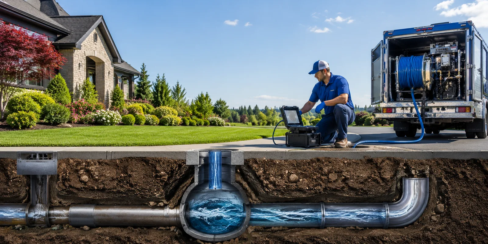 Drainage restoration information for Richmond Dale, OH